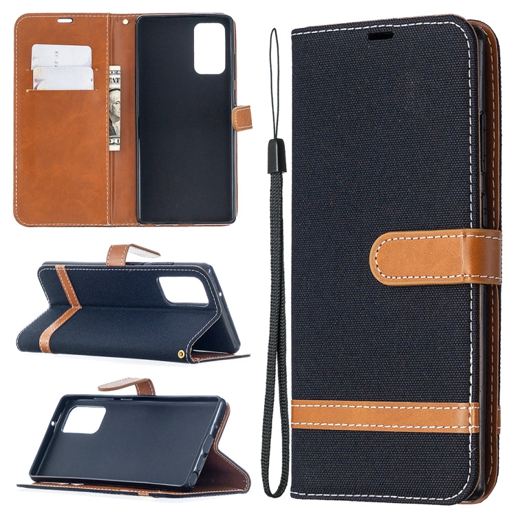 Color Matching Denim Texture Horizontal Flip Leather Case with Holder & Card Slots & Wallet & Lanyard, For iPhone 12 Pro Max, For Samsung Galaxy Note20