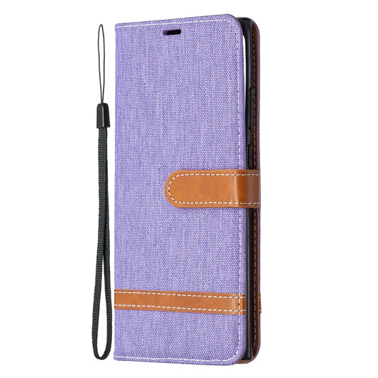 Color-matched denim flip case for Samsung Galaxy Note20 Ultra front view