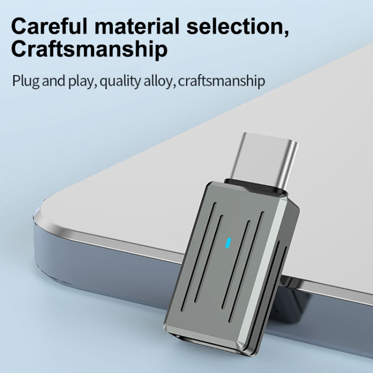 Zinc Alloy PD Adapter, Support Fast Charging / Data Transmission, USB-C / Type-C Male to 8 Pin Female, 8 Pin Male to USB-C / Type-C Female