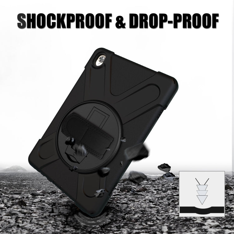 Étui de protection antichoc en silicone coloré et PC avec support et dragonne