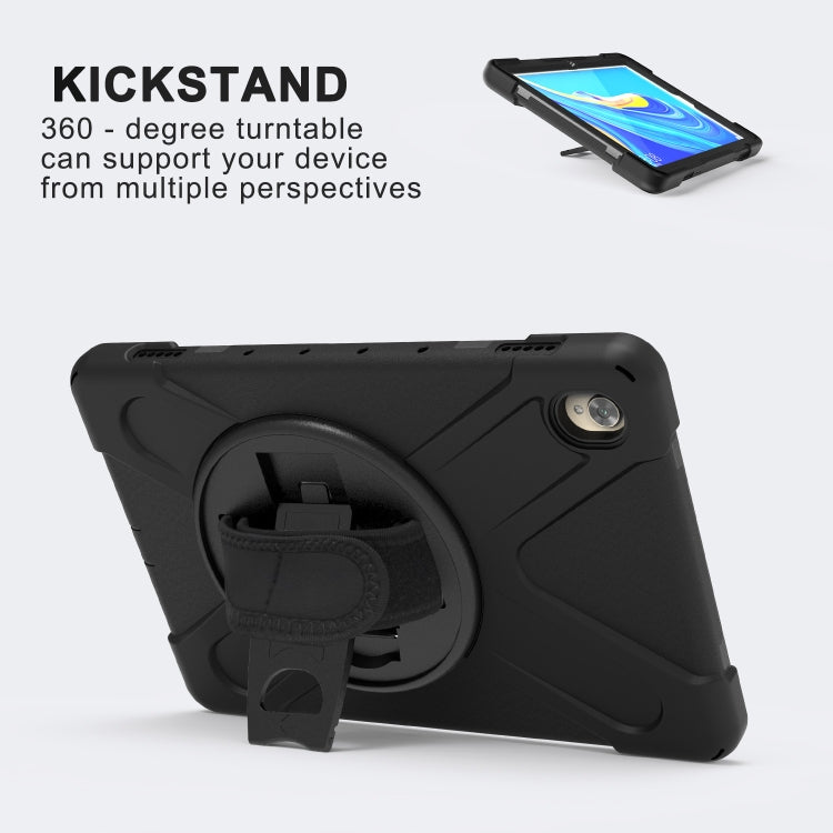 Étui de protection antichoc en silicone coloré et PC avec support et dragonne