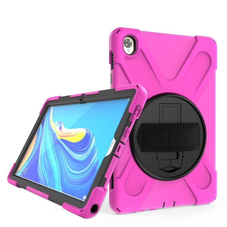 Étui de protection antichoc en silicone coloré et PC avec support et dragonne