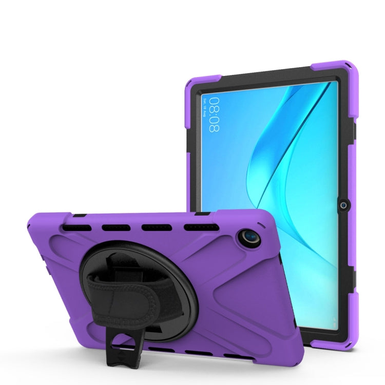 Étui de protection antichoc en silicone coloré et PC avec support et dragonne
