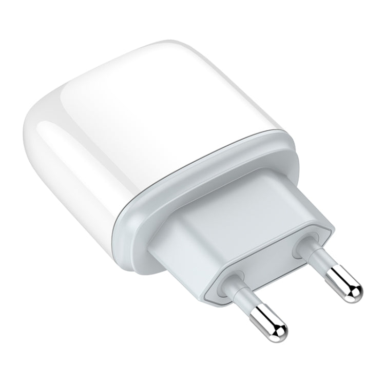 LDNIO Q229 QC3.0 / PD20W USB + Type-C Fast Charger with 1m Type-C to 8 Pin Cable, EU Plug, UK Plug, US Plug