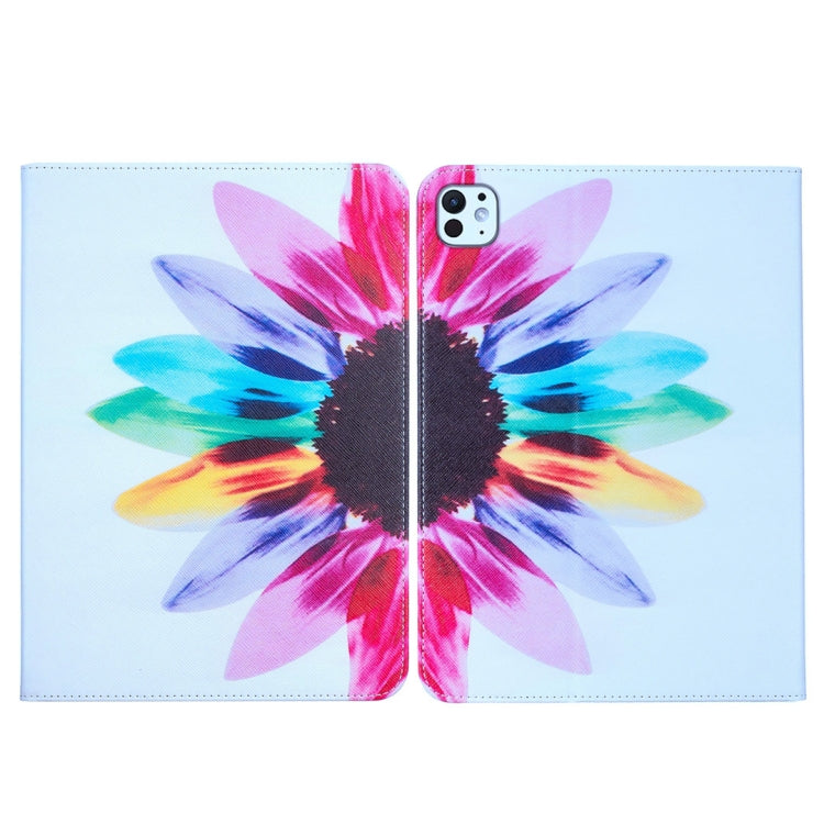 Colored Drawing Leather Tablet Case, For iPad Pro 11 2025 / 2024, For iPad Air 13 2025 / 2024