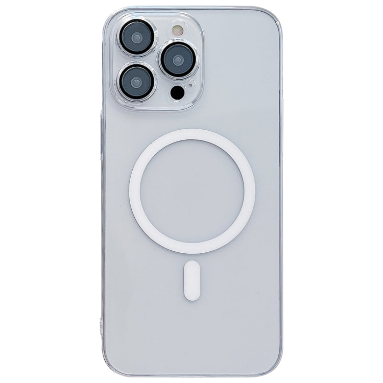 Clear PC MagSafe Phone Case with Lens Film, For iPhone 15 Pro Max, For iPhone 15 Pro, For iPhone 15 Plus, For iPhone 15, For iPhone 14 Plus, For iPhone 14, For iPhone 14 Pro, For iPhone 14 Pro Max, For iPhone 13 Pro Max, For iPhone 13 Pro, For iPhone 1...