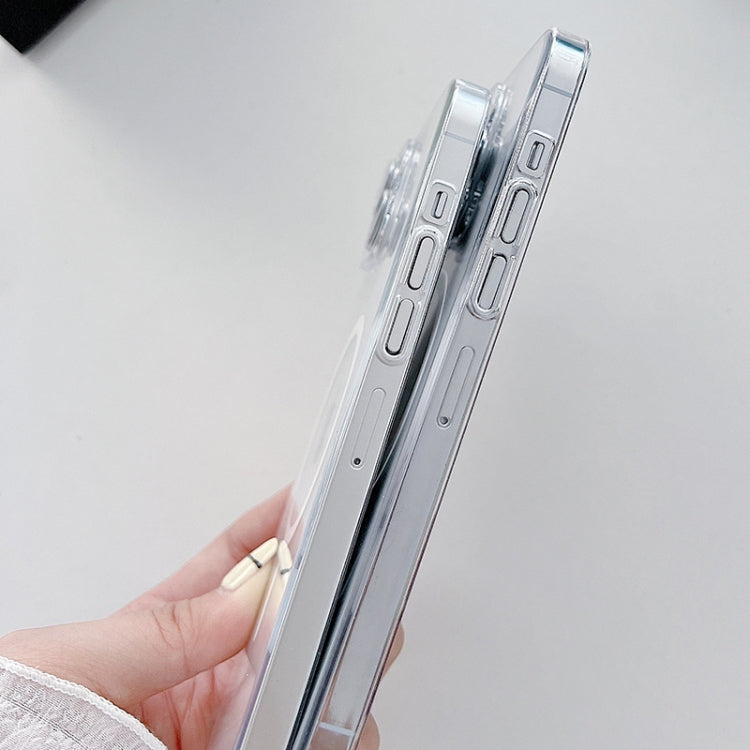 Clear PC MagSafe Phone Case with Lens Film, For iPhone 15 Pro Max, For iPhone 15 Pro, For iPhone 15 Plus, For iPhone 15, For iPhone 14 Plus, For iPhone 14, For iPhone 14 Pro, For iPhone 14 Pro Max, For iPhone 13 Pro Max, For iPhone 13 Pro, For iPhone 1...