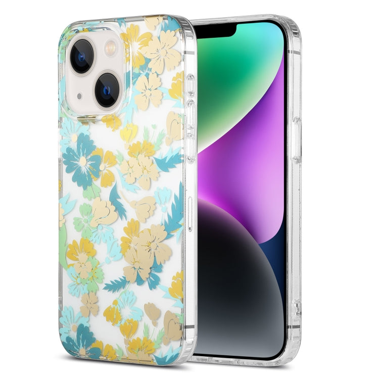 Dual-side Laminating IMD PC Hybrid TPU Phone Case, For iPhone 15, For iPhone 14 Plus, For iPhone 14