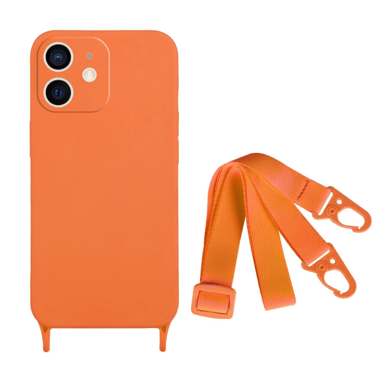 Fine Hole Silicone Phone Case with Lanyard, For iPhone 11 Pro Max, For iPhone 11, For iPhone 11 Pro