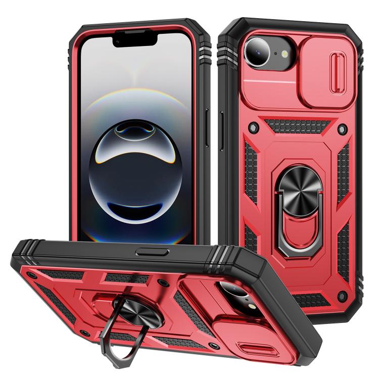Sliding Camshield TPU + PC Phone Case with Holder