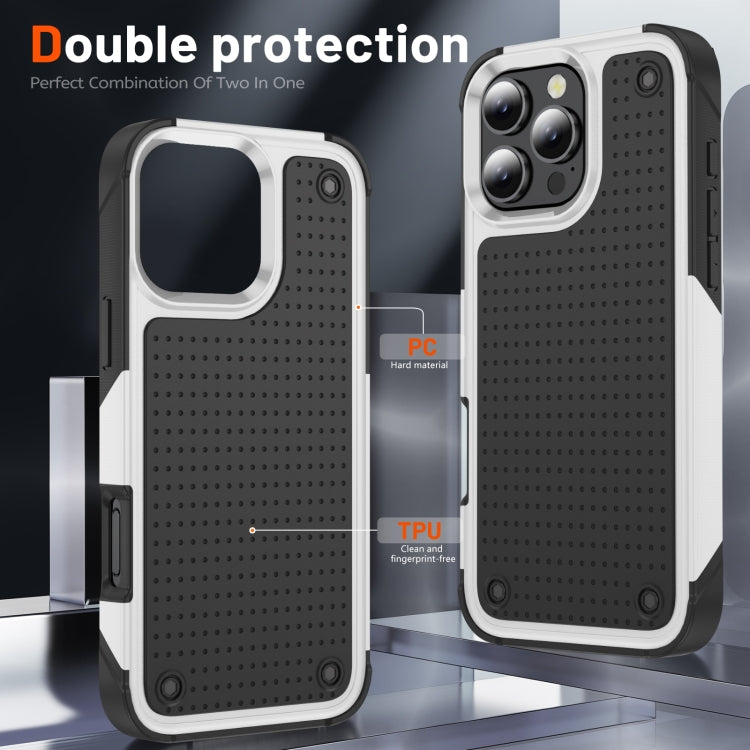 PC + TPU Shockproof Protective Phone Case, For iPhone 16 Pro Max, For iPhone 16 Pro, For iPhone 16 Plus