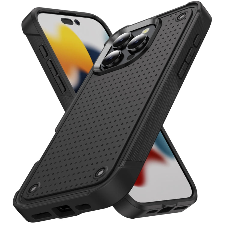 PC + TPU Shockproof Protective Phone Case, For iPhone 16 Pro Max, For iPhone 16 Pro, For iPhone 16 Plus