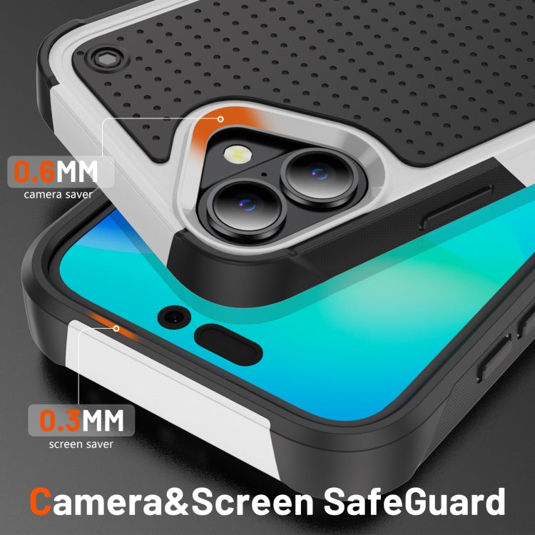 PC + TPU Shockproof Protective Phone Case, For iPhone 16