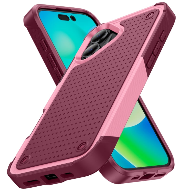 PC + TPU Shockproof Protective Phone Case, For iPhone 16