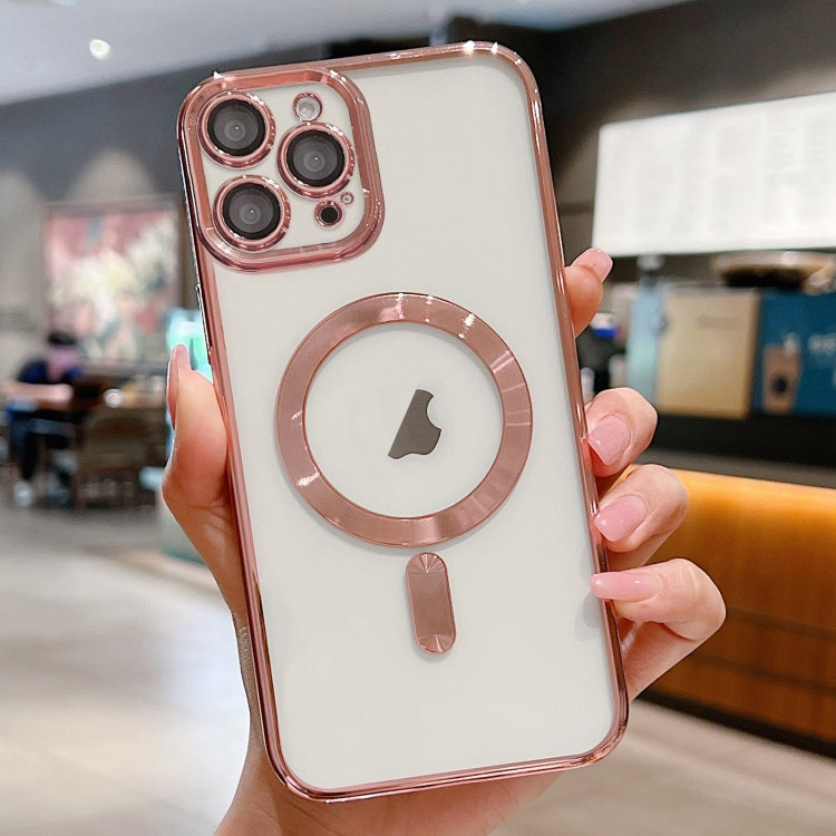 Electroplating MagSafe Phone Case, For iPhone 12 Pro Max, For iPhone 12 Pro, For iPhone 11 Pro Max