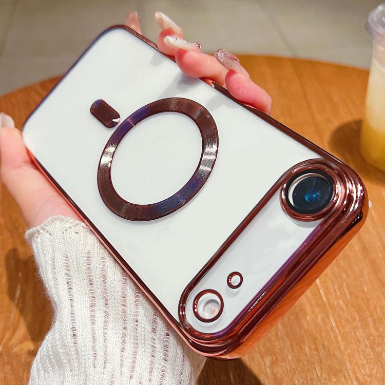 Electroplating MagSafe Phone Case, For iPhone 17 Air, For iPhone 16e, For iPhone 16 Pro Max