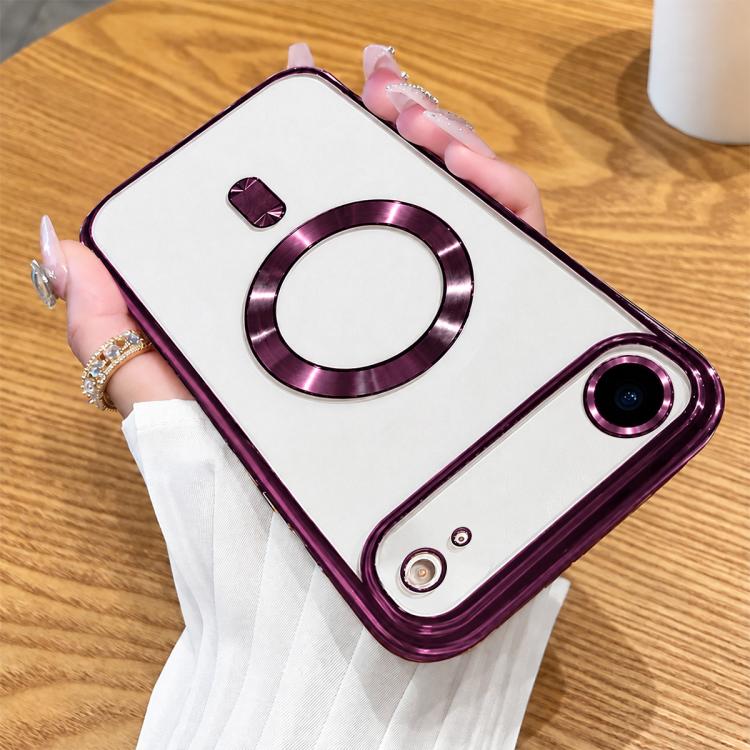 Electroplating MagSafe Phone Case, For iPhone 15 Pro Max, For iPhone 15 Pro, For iPhone 15 Plus