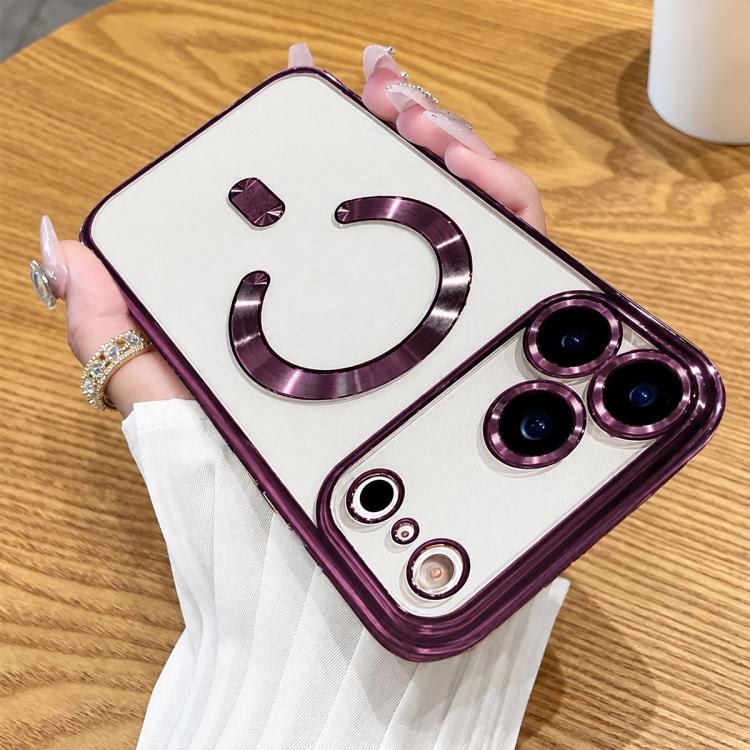 Electroplating MagSafe Phone Case, For iPhone 17 Air, For iPhone 16e, For iPhone 16 Pro Max