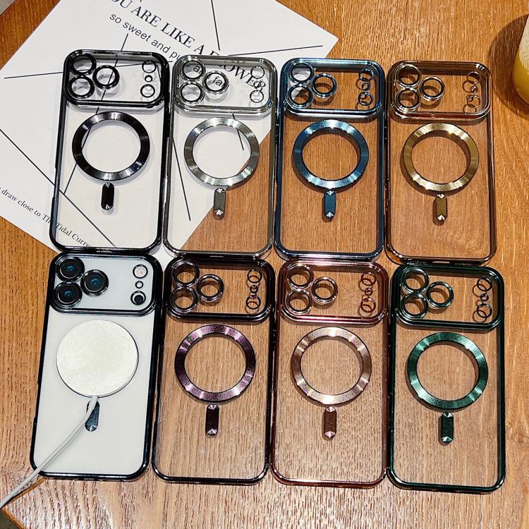 Electroplating MagSafe Phone Case, For iPhone 12 Pro Max, For iPhone 12 Pro, For iPhone 11 Pro Max