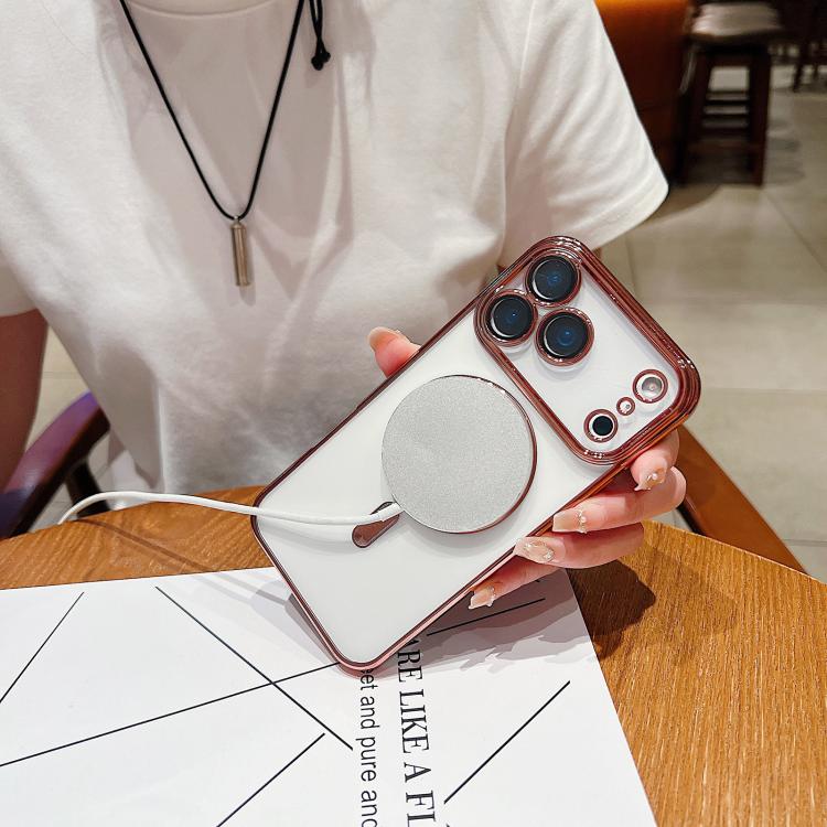 Electroplating MagSafe Phone Case, For iPhone 13 Pro, For iPhone 13, For iPhone 12