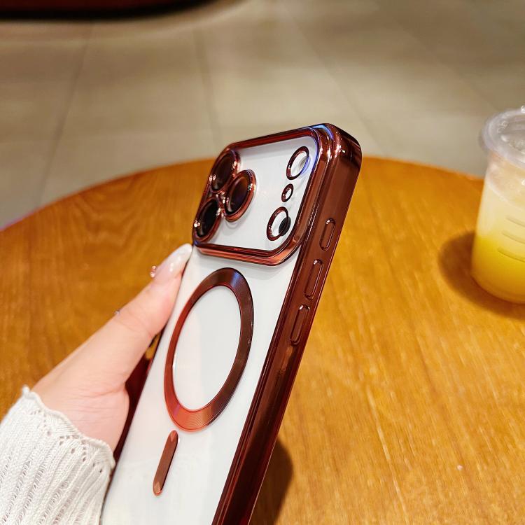 Electroplating MagSafe Phone Case, For iPhone 14 Pro, For iPhone 14 Pro Max, For iPhone 13 Pro Max