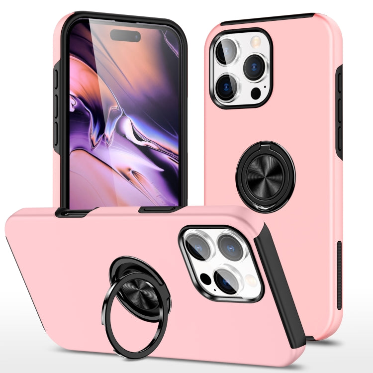 PC + TPU Magnetic Phone Case with Invisible Ring Holder, For iPhone Air, For iPhone 16 Pro Max, For iPhone 16 Pro