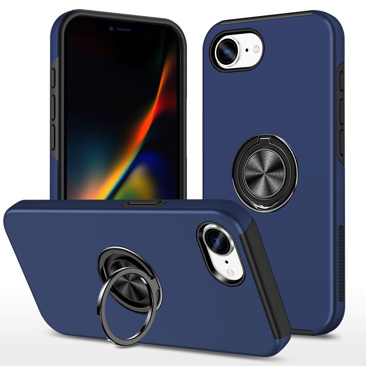 PC + TPU Magnetic Phone Case with Invisible Ring Holder, For iPhone 17 Pro Max, For iPhone 17, For iPhone 16e