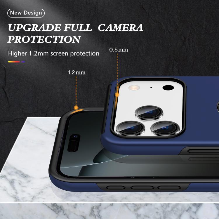 PC + TPU Magnetic Phone Case with Invisible Ring Holder, For iPhone 16 Pro Max, For iPhone 16 Pro, For iPhone 16 Plus