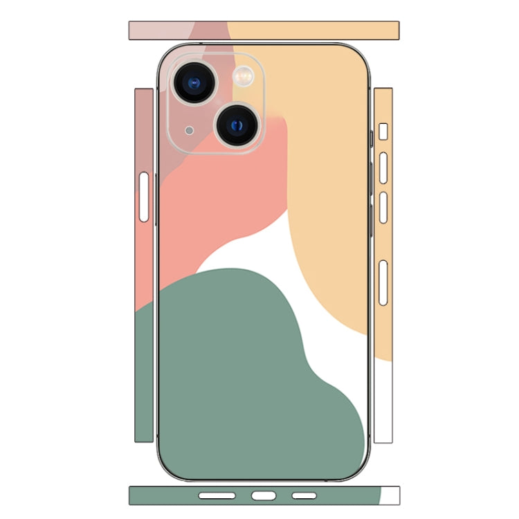 Geometric Style All-inclusive PET Phone Decal Adhesive Sticker, Series 13