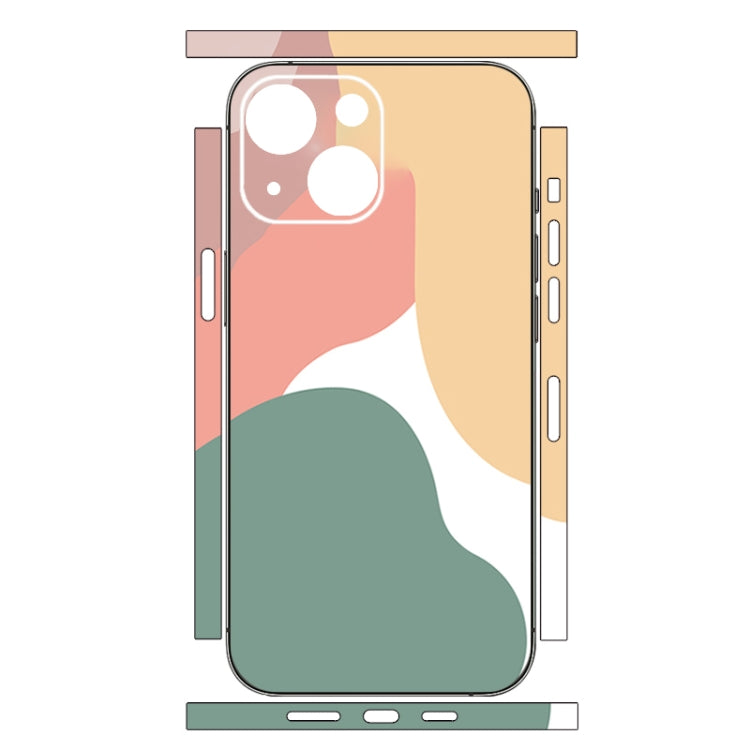 Geometric Style All-inclusive PET Phone Decal Adhesive Sticker, Series 13