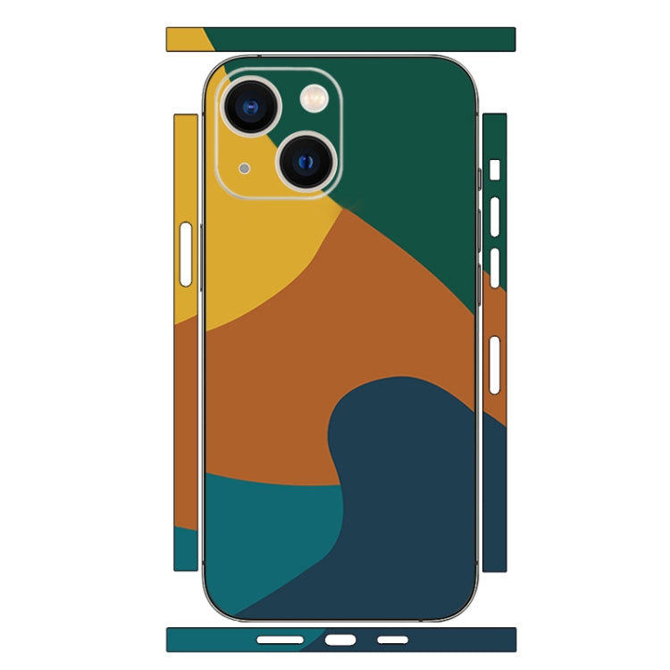 Geometric Style All-inclusive PET Phone Decal Adhesive Sticker, Series 13