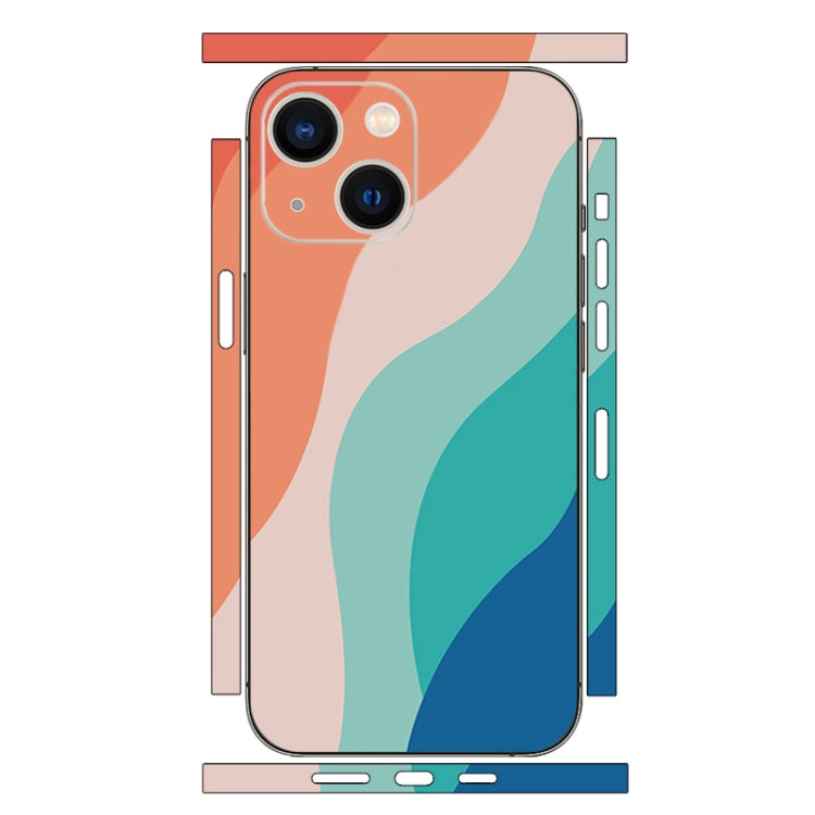 Geometric Style All-inclusive PET Phone Decal Adhesive Sticker, Series 13