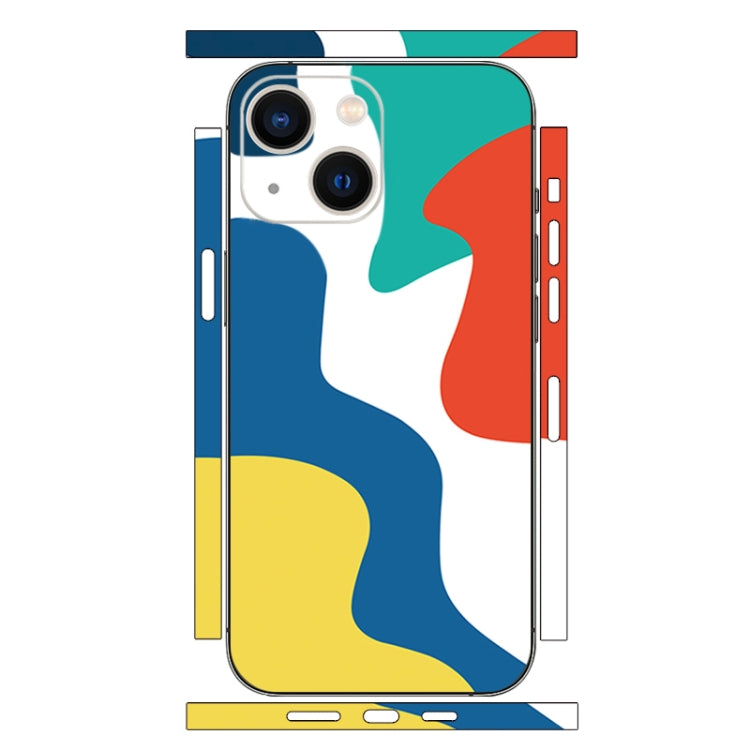 Geometric Style All-inclusive PET Phone Decal Adhesive Sticker, Series 13