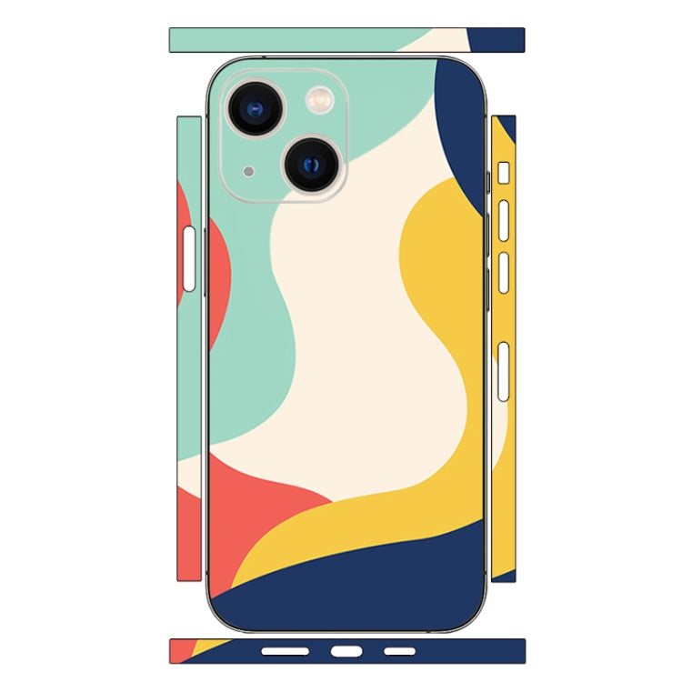 Geometric Style All-inclusive PET Phone Decal Adhesive Sticker, Series 13