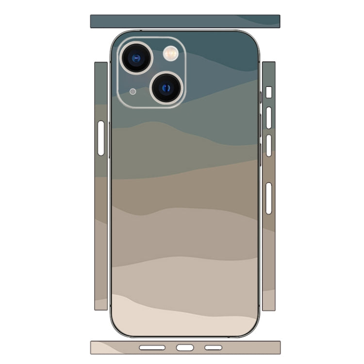 Geometric Style All-inclusive PET Phone Decal Adhesive Sticker, Series 13