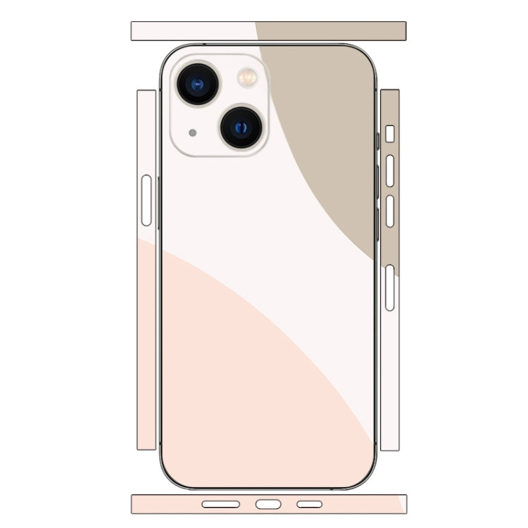 Geometric Style All-inclusive PET Phone Decal Adhesive Sticker, Series 13