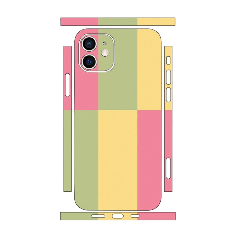 Autocollant adhésif pour téléphone en PET de couleur assortie, série 1