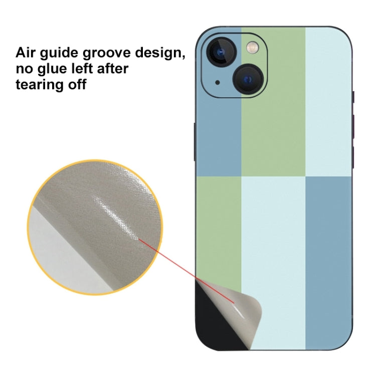 Autocollant adhésif pour téléphone en PET de couleur assortie, série 1