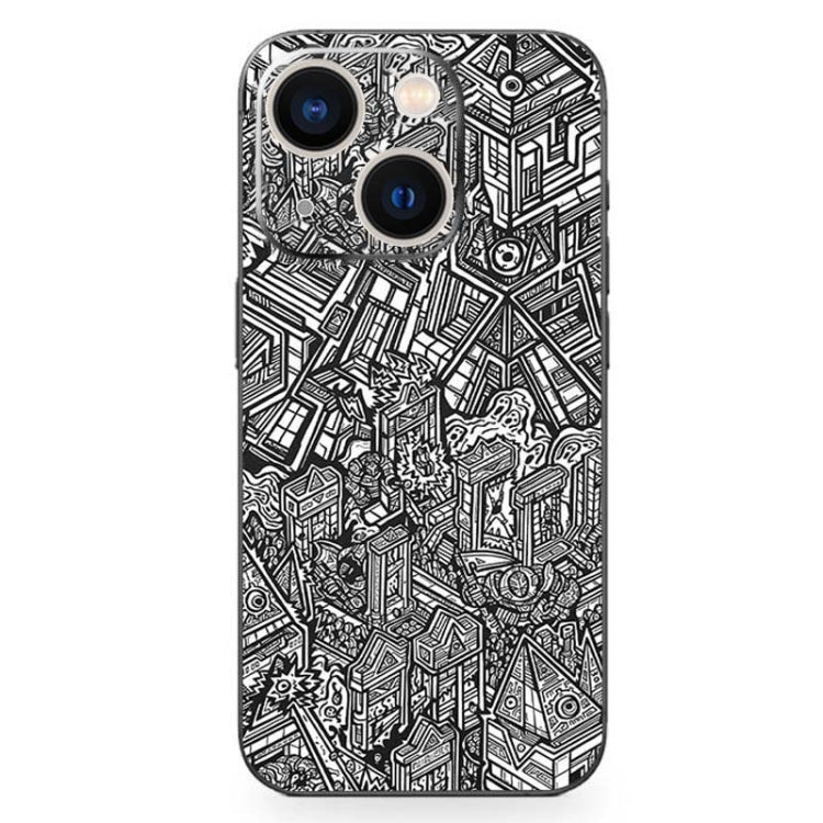 All-inclusive PET Phone Decal Adhesive Sticker, For iPhone 15, For iPhone 14 Plus