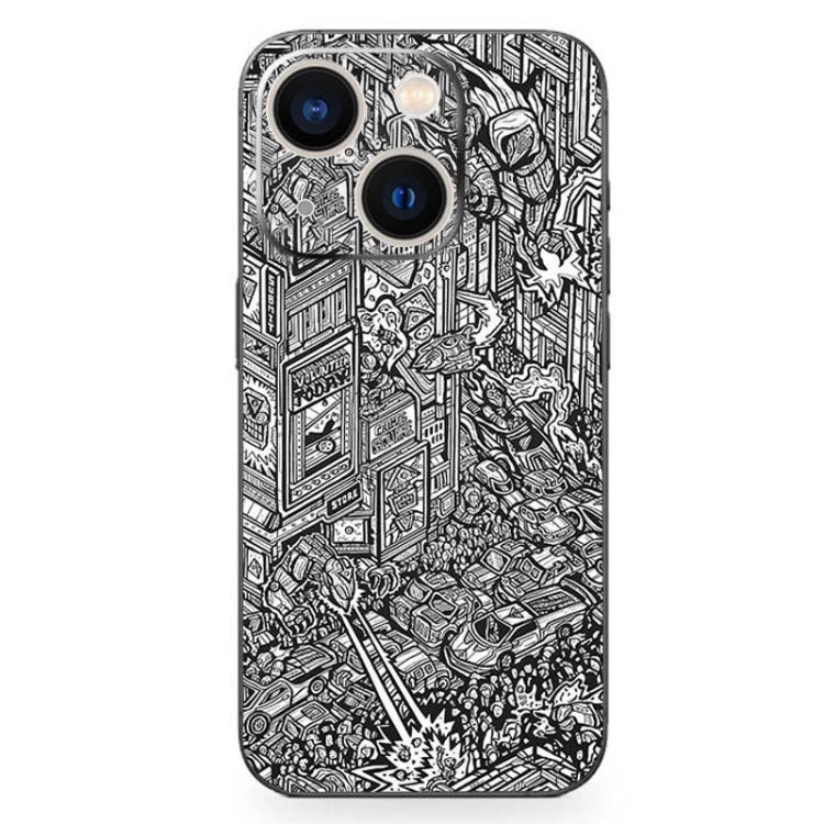 All-inclusive PET Phone Decal Adhesive Sticker, For iPhone 15 Plus