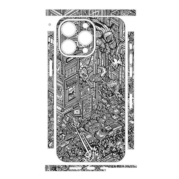 All-inclusive PET Phone Decal Adhesive Sticker, For iPhone 15 Plus