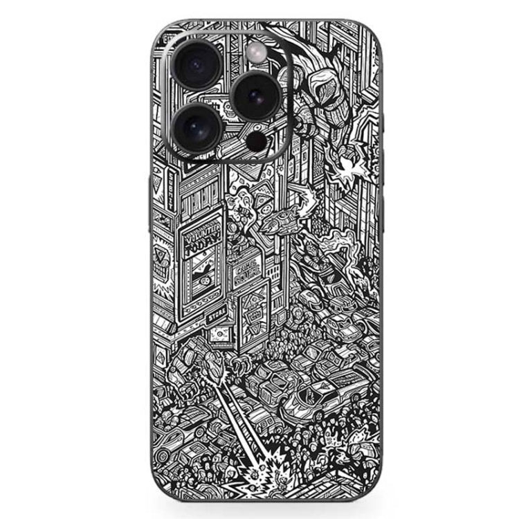 All-inclusive PET Phone Decal Adhesive Sticker, For iPhone 15 Pro Max