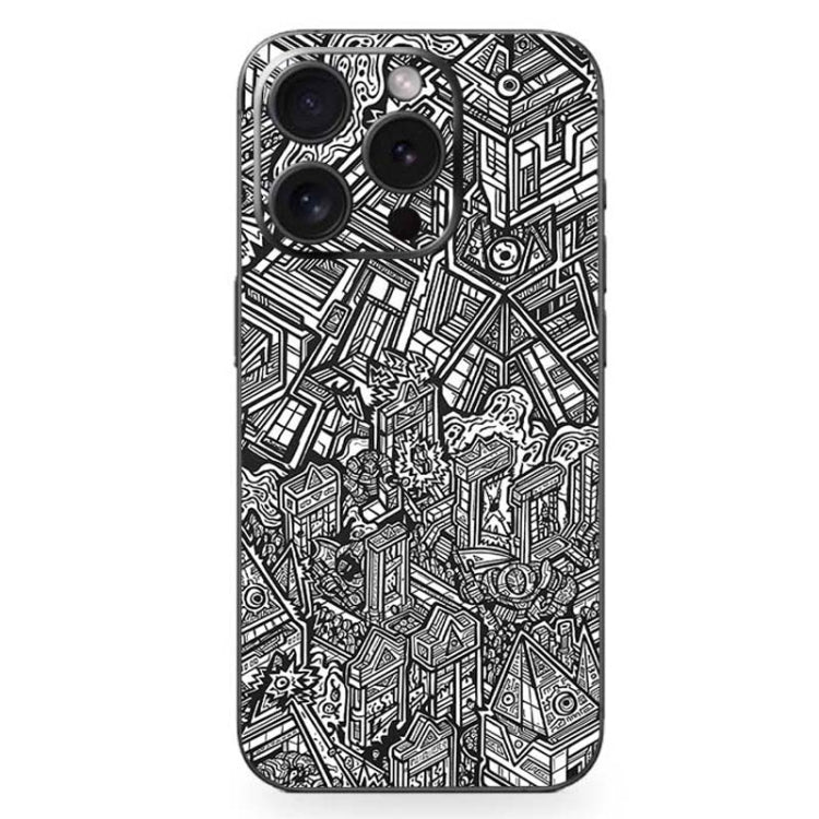All-inclusive PET Phone Decal Adhesive Sticker, For iPhone 15 Pro Max