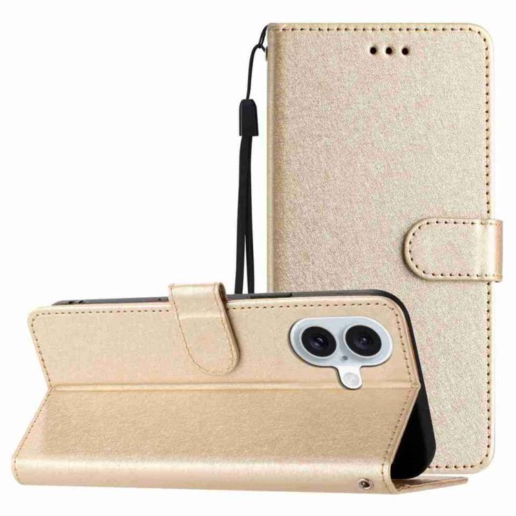 Silk Texture Horizontal Flip Leather Phone Case, For iPhone 18 Pro / 17 Pro, For iPhone 18 Pro Max / 17 Pro Max, For iPhone 17, For iPhone Air