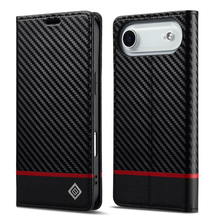 LC.IMEEKE Carbon Fiber Leather Phone Case