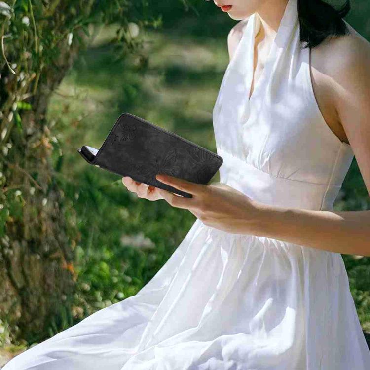 Skin-feel Embossed Butterfly Leather Phone Case, For iPhone 17 Pro Max, For iPhone 17 Pro, For iPhone 17, For iPhone 17 Air