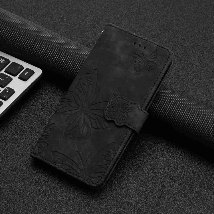 Skin-feel Embossed Butterfly Leather Phone Case, For iPhone 17 Pro Max, For iPhone 17 Pro, For iPhone 17, For iPhone 17 Air