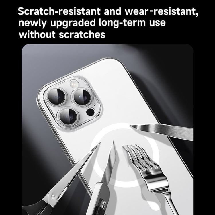 SULADA Crystal Sand Series Electroplating Frosted MagSafe Magnetic Phone Case, For iPhone 17 Pro Max, For iPhone 17 Pro, For iPhone 17, For iPhone 16 Pro Max, For iPhone 16 Pro, For iPhone 16 Plus, For iPhone 16, For iPhone 15 Pro Max, For iPhone 15 Pr...