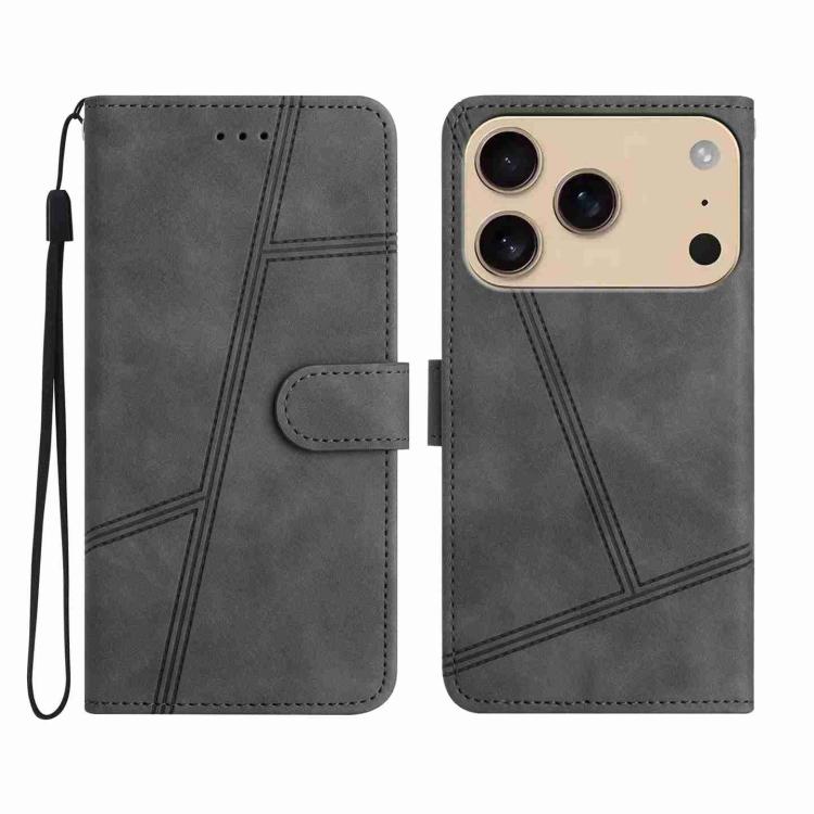Skin-feel Stitching Leather Phone Case, For iPhone 17 Pro Max, For iPhone 17 Pro, For iPhone 17, For iPhone 17 Air