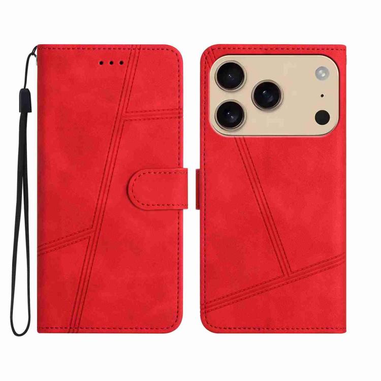 Skin-feel Stitching Leather Phone Case, For iPhone 17 Pro Max, For iPhone 17 Pro, For iPhone 17, For iPhone 17 Air